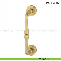 Maniglione per portone Valencia Hoppe in ottone interasse 194 mm 2