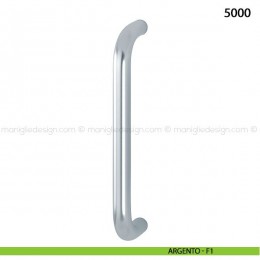 Maniglione per porta 5000 Hoppe in alluminio interasse 300 mm 2
