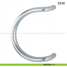 Maniglione per porta 5310 Hoppe in alluminio diametro 30 mm 2