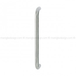 Maniglione per porta E5000 Hoppe acciaio inox diametro 25 mm