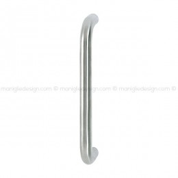 Maniglione per porta E5010 Hoppe acciaio inox diametro 30 mm