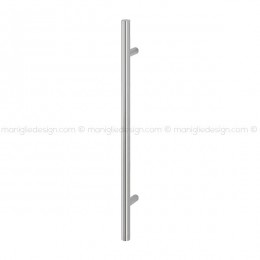 Maniglione per porta E5011 Hoppe acciaio inox diametro 30 mm
