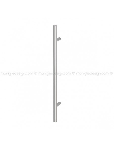 Maniglione per porta E5011 Hoppe acciaio inox diametro 30 mm