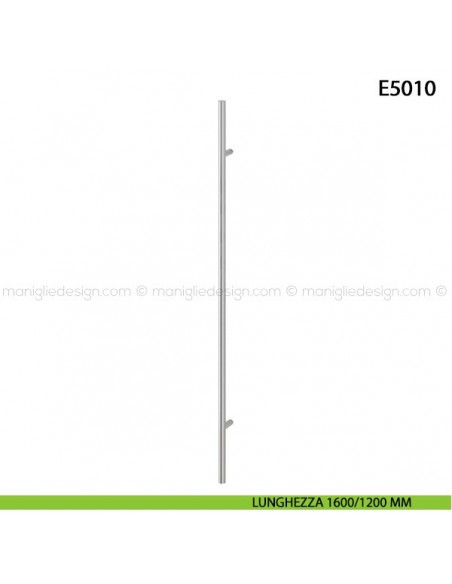 Maniglione per porta E5011 Hoppe acciaio inox diametro 30 mm 1600/1200 mm