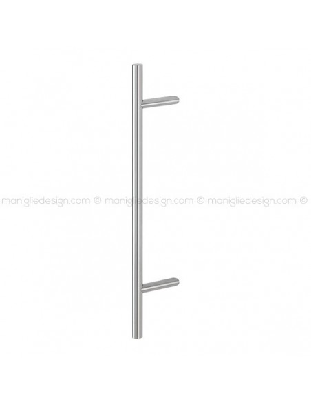 Maniglione per porta E5012 Hoppe acciaio inox diametro 30 mm