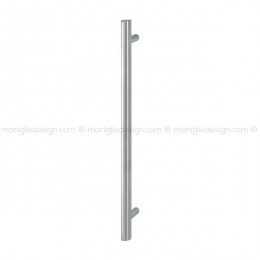Maniglione per porta E5061 Hoppe acciaio inox diametro 35 mm