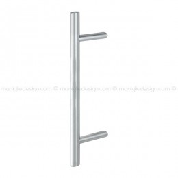 Maniglione per porta E5062 Hoppe acciaio inox diametro 35 mm