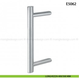 Maniglione per porta E5062 Hoppe acciaio inox diametro 35 mm 2