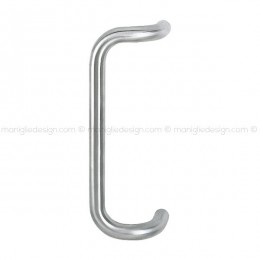 Maniglione per porta E5100 Hoppe acciaio inox diametro 25 mm