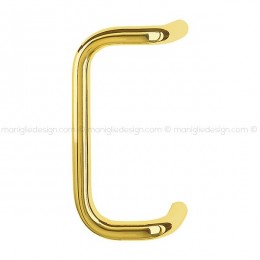 Maniglione per porta E5110 Hoppe acciaio inox diametro 30 mm