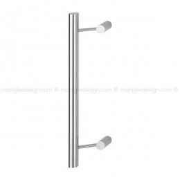 Maniglione per porta E5119C Hoppe acciaio inox diametro 30 mm