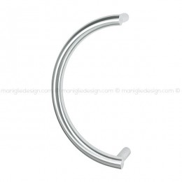 Maniglione per porta E5311 Hoppe acciaio inox diametro 30 mm