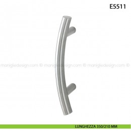 Maniglione per porta E5511 Hoppe acciaio inox diametro 30 mm 2