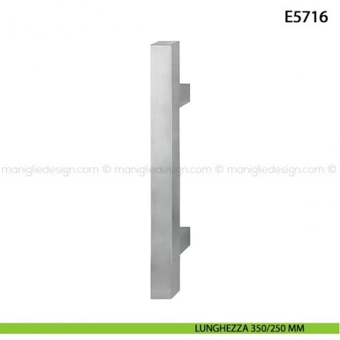 Maniglione per porta E5716 Hoppe acciaio inox interasse 350/250 mm