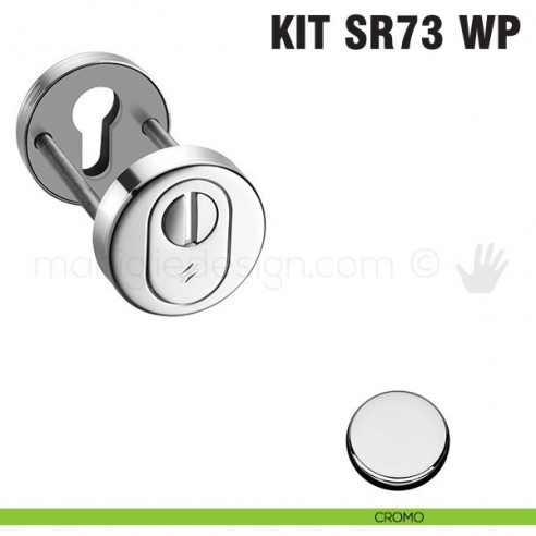 Bocchetta di protezione per cilindro Colombo Design SR73 WP cromo