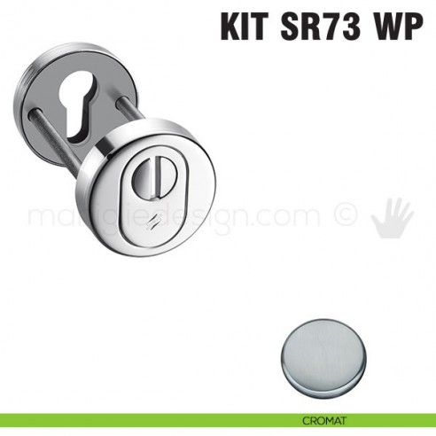 Bocchetta di protezione per cilindro Colombo Design SR73 WP cromat