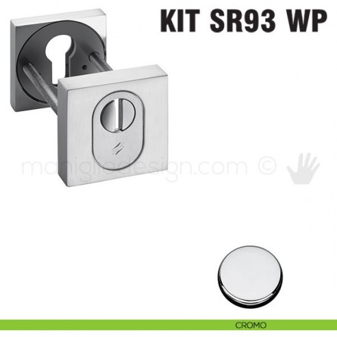 Bocchetta di protezione per cilindro Colombo Design SR93 WP cromo