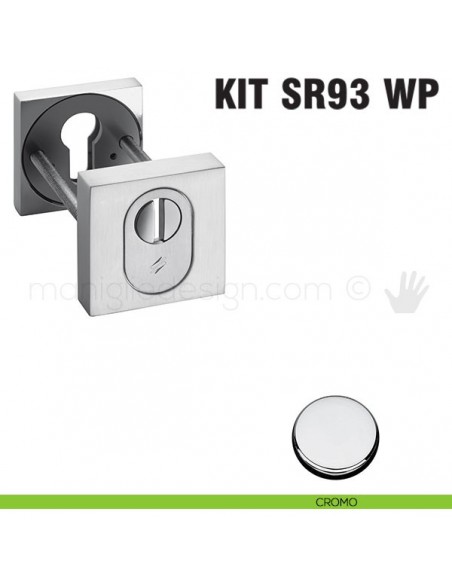 Bocchetta di protezione per cilindro Colombo Design SR93 WP cromo