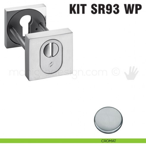 Bocchetta di protezione per cilindro Colombo Design SR93 WP cromat