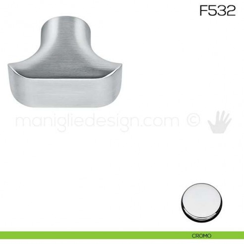 Pomolo per mobile F532 Formae cromo