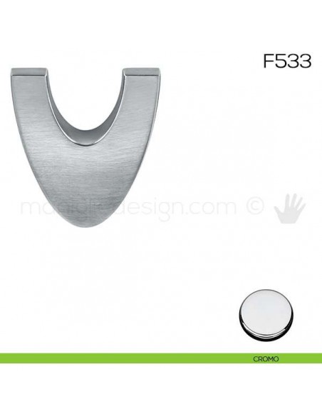 Pomolo per mobile F533 Formae cromo
