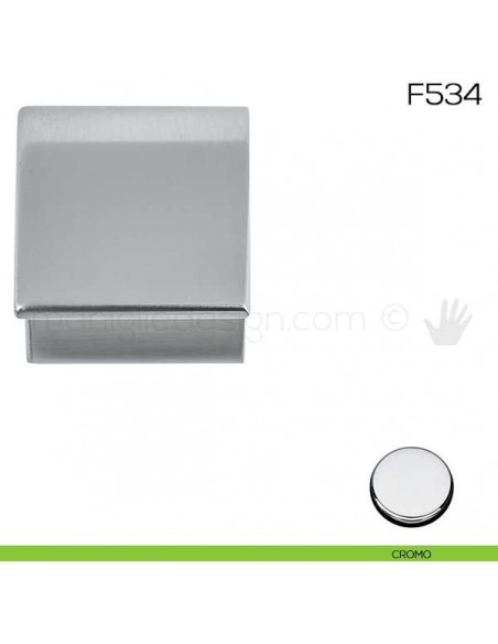 Pomolo per mobile F534 Formae cromo