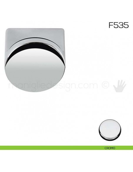 Pomolo per mobile F535 Formae cromo
