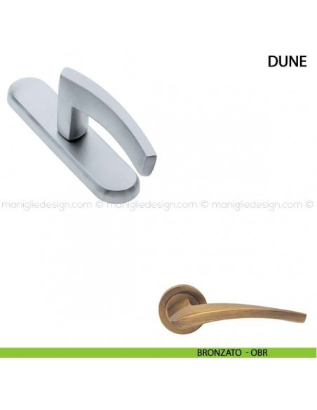 Maniglia cremonese per finestra Dune Manital bronzato