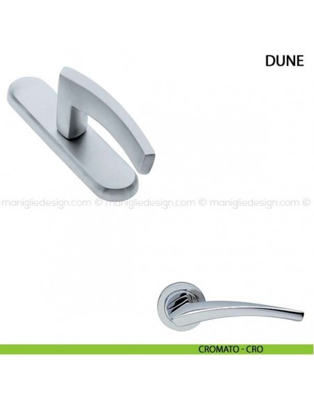 Maniglia cremonese per finestra Dune Manital cromato