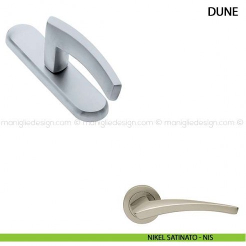 Maniglia cremonese per finestra Dune Manital nikel satinato