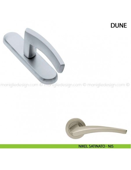 Maniglia cremonese per finestra Dune Manital nikel satinato