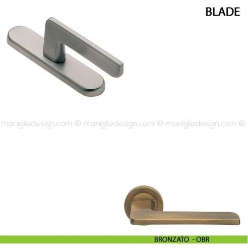 Maniglia cremonese per finestra Blade Manital bronzato