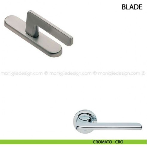 Maniglia cremonese per finestra Blade Manital cromato