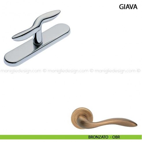 Maniglia cremonese per finestra Giava Manital bronzato