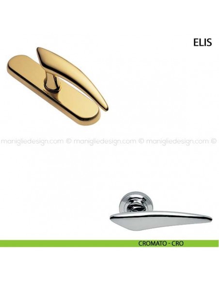 Maniglia cremonese per finestra Elis Manital cromato