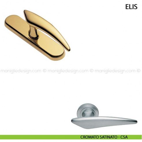 Maniglia cremonese per finestra Elis Manital cromato satinato