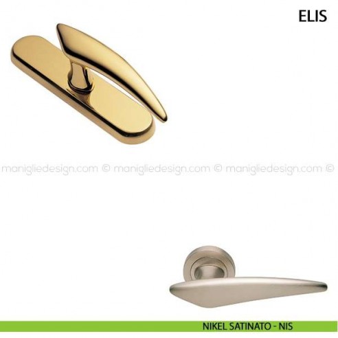 Maniglia cremonese per finestra Elis Manital nikel satinato