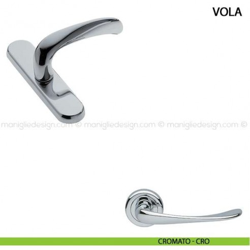 Maniglia cremonese per finestra Vola Manital cromato