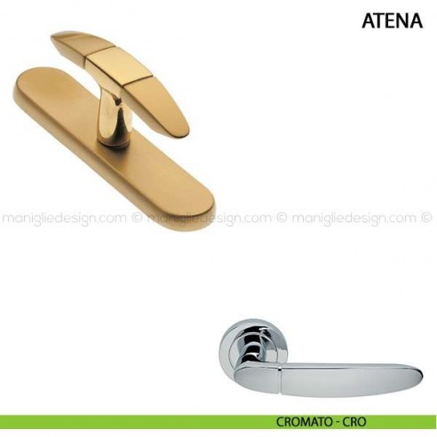 Maniglia cremonese per finestra Atena Manital cromato