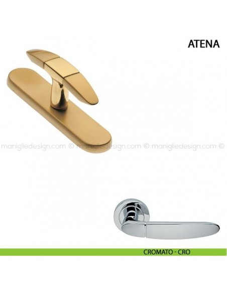 Maniglia cremonese per finestra Atena Manital cromato