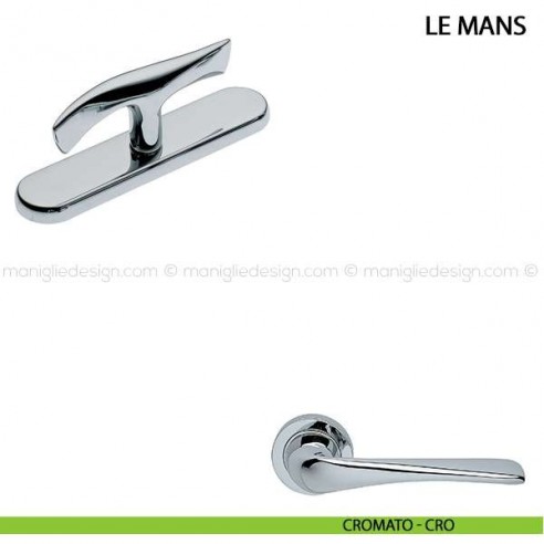 Maniglia cremonese per finestra Le Mans Manital cromato