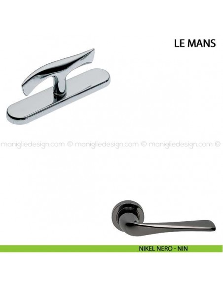 Maniglia cremonese per finestra Le Mans Manital nikel nero