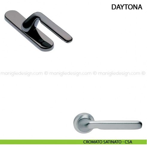 Maniglia cremonese per finestra Daytona Manital cromato satinato
