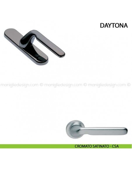Maniglia cremonese per finestra Daytona Manital cromato satinato