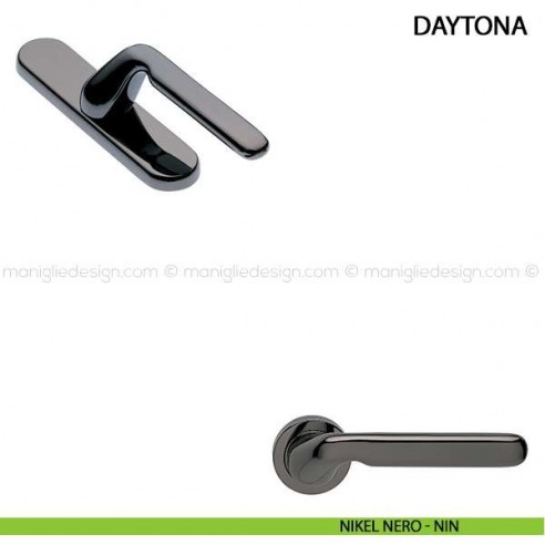Maniglia cremonese per finestra Daytona Manital nikel nero