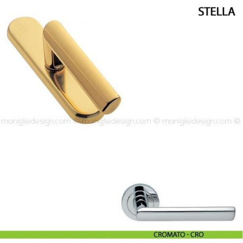 Maniglia cremonese per finestra Stella Manital cromato
