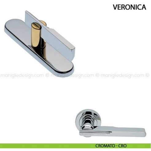 Maniglia cremonese per finestra Veronica Manital cromato