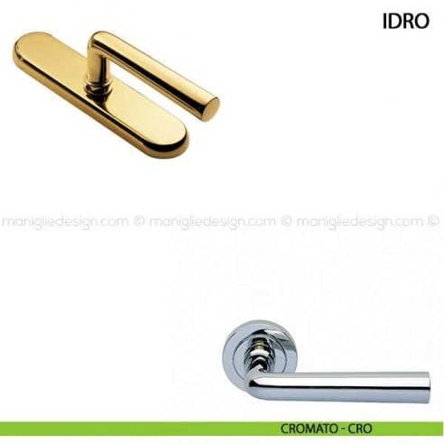 Maniglia cremonese per finestra Idro Manital cromato