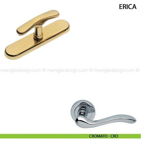 Maniglia cremonese per finestra Erica Manital cromato