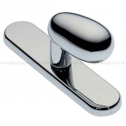 Maniglia cremonese per finestra Uovo Manital